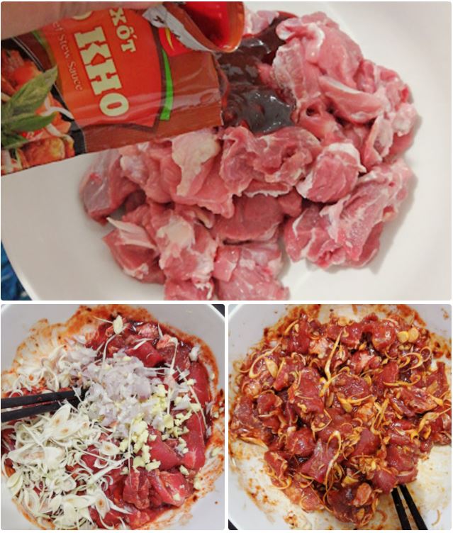 Hướng dẫn nấu món bò kho bánh mì