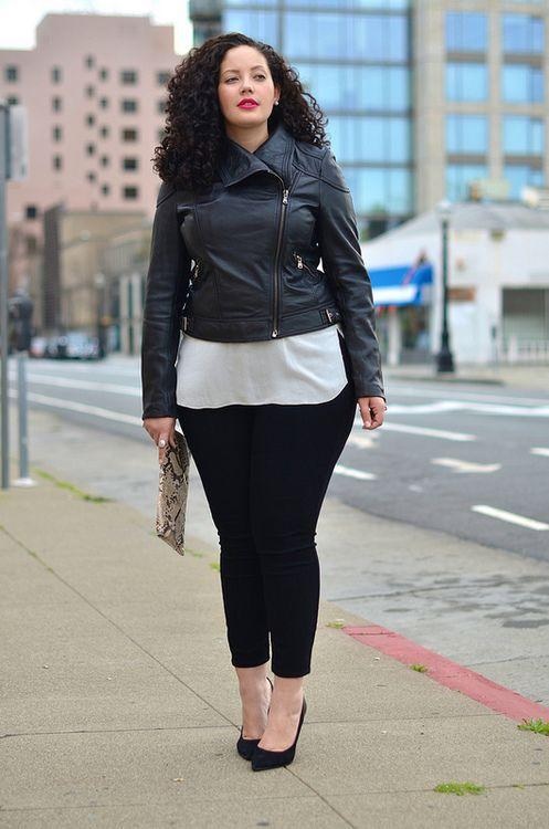 Cách phối đồ cho người mập nữ Cách phối đồ cho người mập nữ