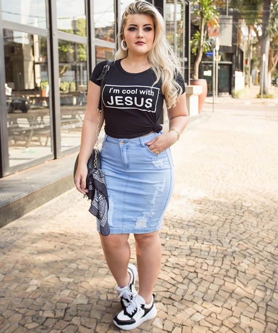 Cách phối đồ cho người mập nữ Cách phối đồ cho người mập nữ