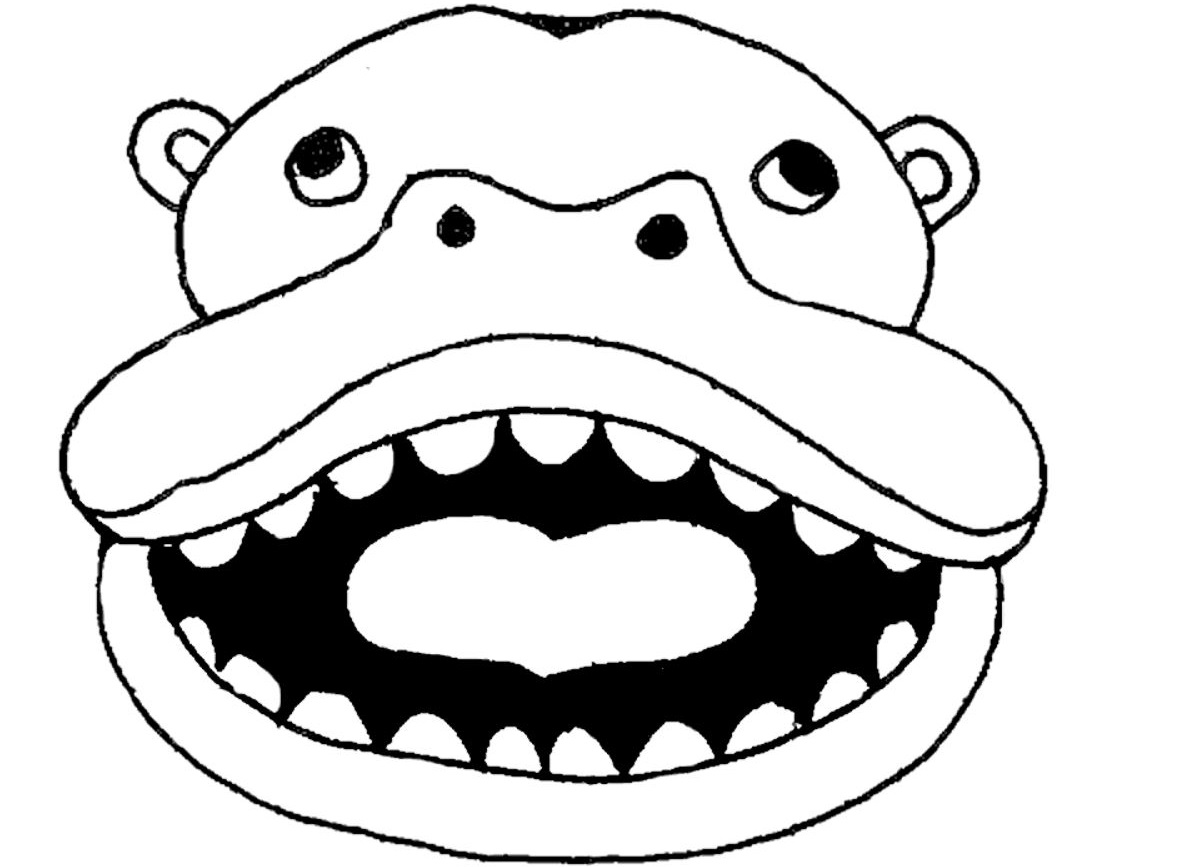 Hình vẽ tô màu mặt nạ Halloween cho bé đẹp nhất