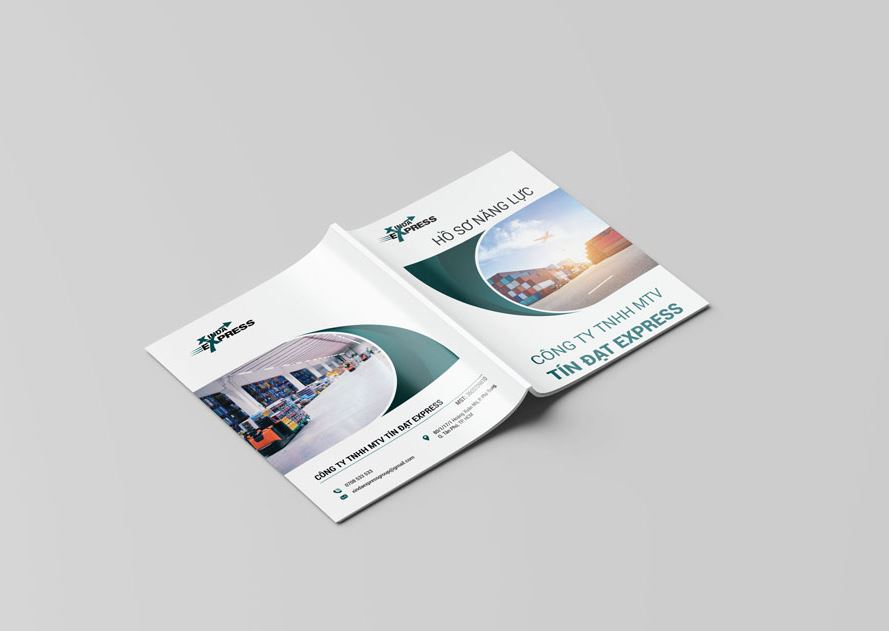 Mẫu thiết kế hồ sơ năng lực công ty đẹp