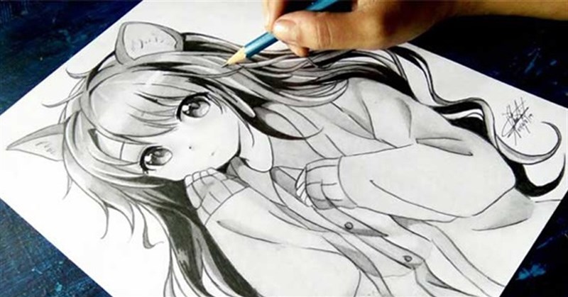 Cách vẽ miệng anime nam, nữ đẹp, đơn giản