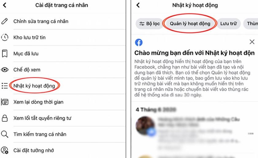 Cách xóa nhiều bài viết trên FB