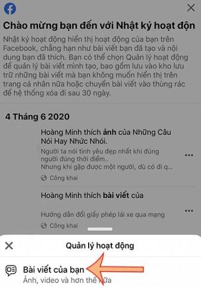 Cách xóa toàn bộ bài viết trên Facebook