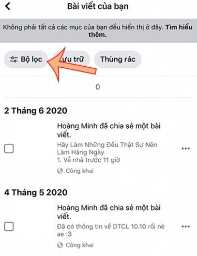 Cách gỡ bài viết trên Facebook