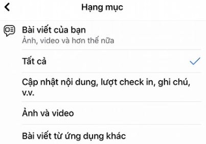 Cách xóa tất cả bài viết trên Facebook bằng điện thoại