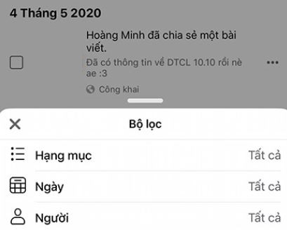 Cách xóa bài viết trên Facebook nhanh nhất trên điện thoại