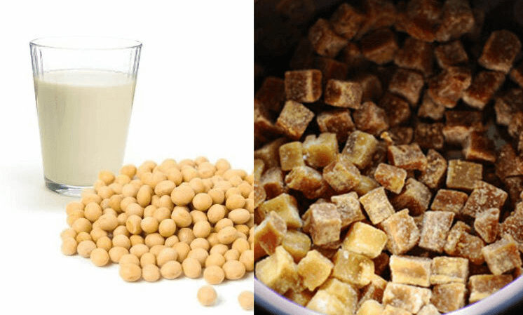 Không nên pha với sữa đậu nành với đường đỏ Không nên pha với sữa đậu nành với đường đỏ