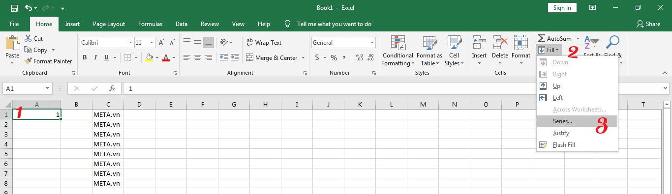 Cách đánh số thứ tự nhanh trong Excel bằng Auto fill Cách đánh số thứ tự nhanh trong Excel bằng Auto fill