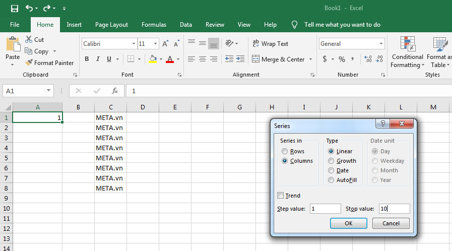 Cách đánh số thứ tự nhanh trong Excel bằng Auto fill Cách đánh số thứ tự nhanh trong Excel bằng Auto fill