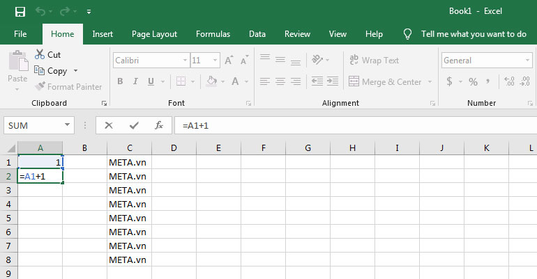Cách điền số thứ tự trong Excel bằng công thức đơn giản Cách điền số thứ tự trong Excel bằng công thức đơn giản