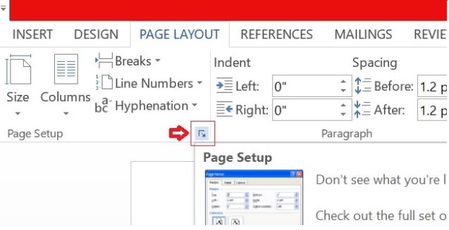 Cách căn chỉnh lề chuẩn trong Word 2007, 2010, 2013, 2016, 2019