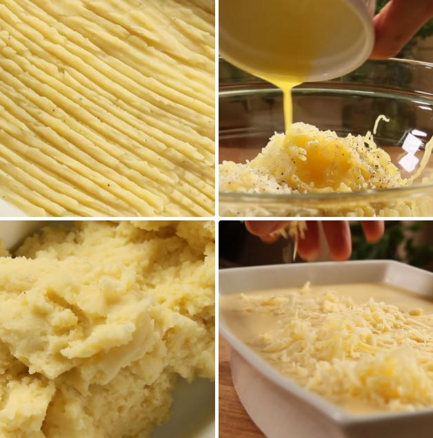 Cách làm khoai tây nghiền phô mai