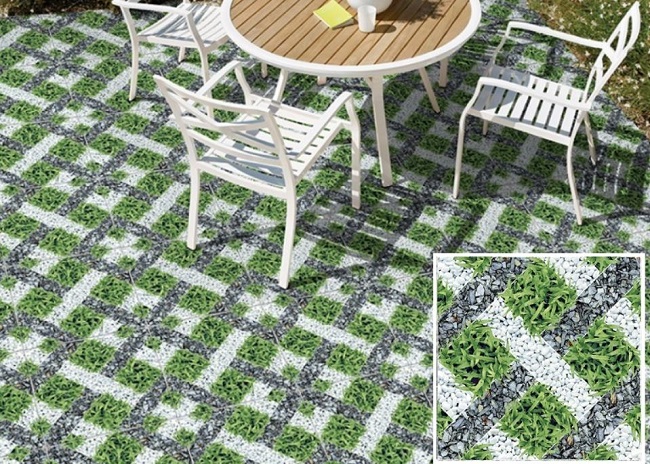 Mẫu gạch lát sân thượng đẹp, gạch lát sân vườn Prime