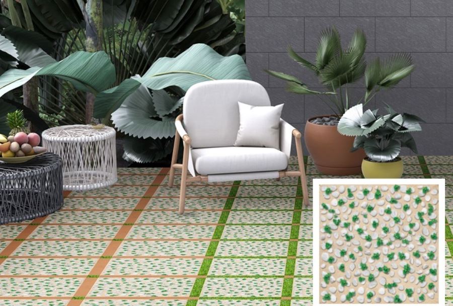 Gạch lát sân phơi đẹp Đồng Tâm