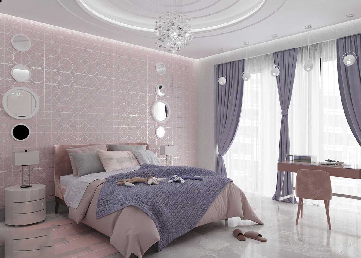 Mẫu gạch ốp đẹp cho phòng ngủ 6