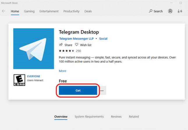 Cách tải Telegram cho máy tính PC