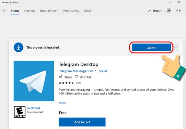 Cách tải Telegram cho máy tính PC