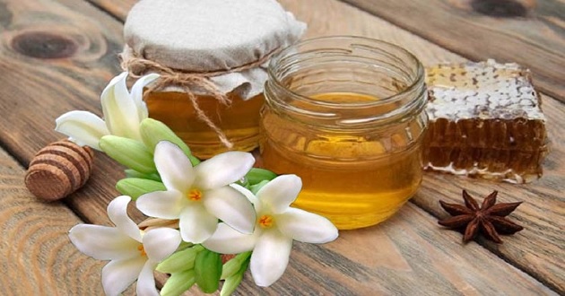 Hoa đu đủ đực ngâm mật ong Hoa đu đủ đực ngâm mật ong