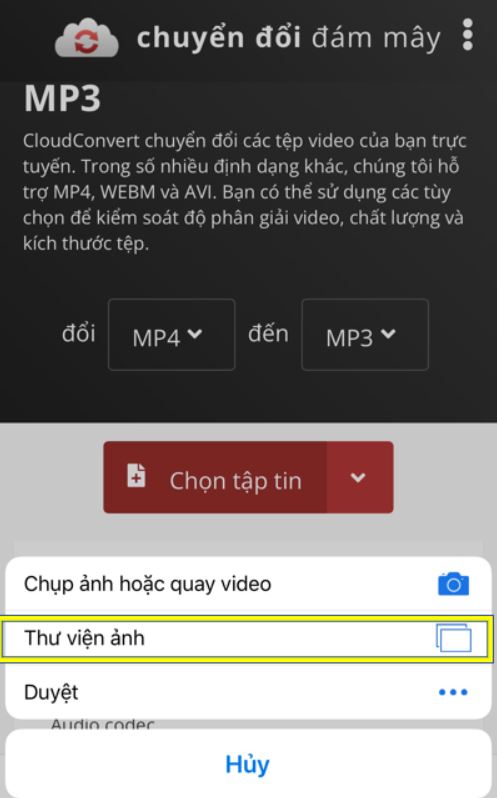 Chuyển đổi video TikTok sang MP3