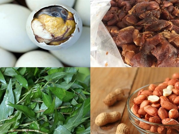 Cách làm hột vịt lộn xào me Cách làm hột vịt lộn xào me