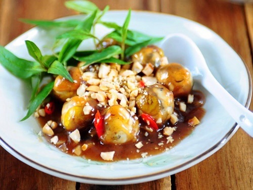 Cách làm trứng cút lộn xào me