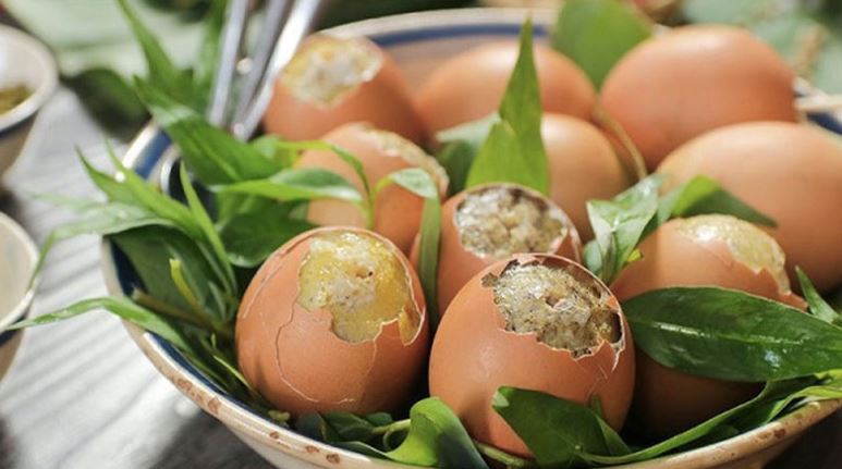 Cách làm trứng gà nướng bằng nồi chiên không dầu