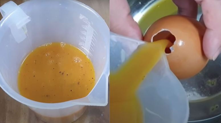 Cách nướng trứng gà không bị nổ