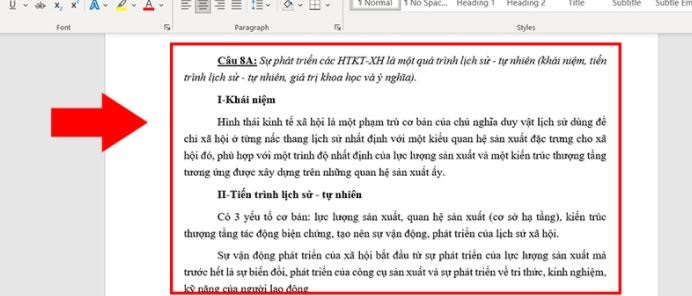 Tắt gạch chân đỏ trong word 2019