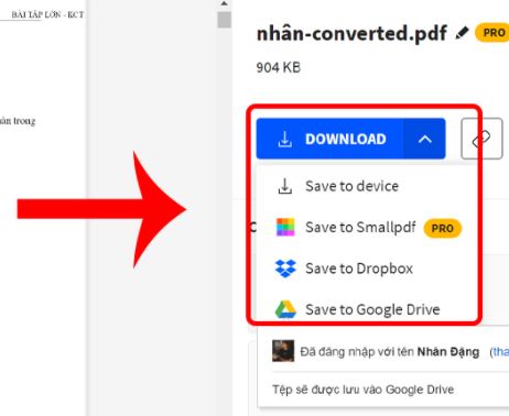 Cách chuyển file Excel sang PDF giữ nguyên định dạng