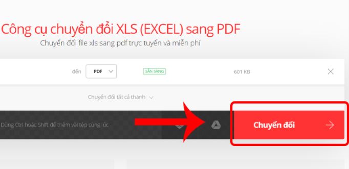 Cách chuyển file Excel sang PDF không bị lỗi font