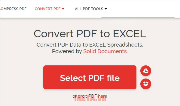 Cách chuyển file PDF sang Excel Cách chuyển file PDF sang Excel