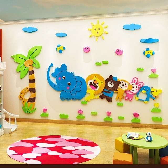 Hướng dẫn trang trí lớp học mầm non