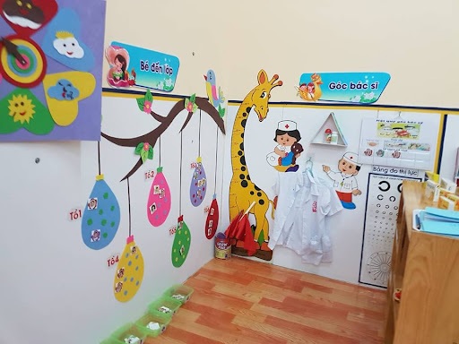 Cách bố trí, trang trí góc lớp học mầm non