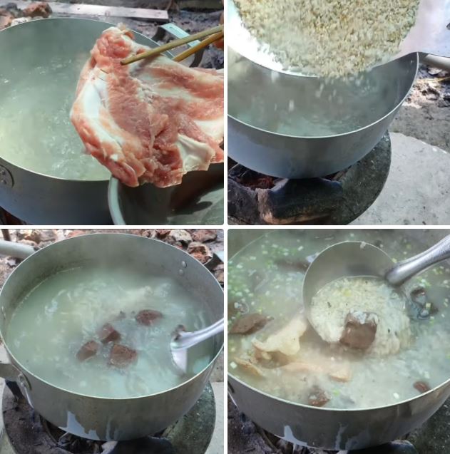 Cách nấu cháo lòng heo ngon đơn giản nhất kiểu miền Nam
