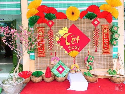 Cách trang trí góc Tết trường mầm non Cách trang trí góc Tết trường mầm non