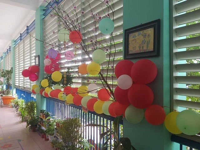 Cách trang trí góc Tết trường mầm non Cách trang trí góc Tết trường mầm non