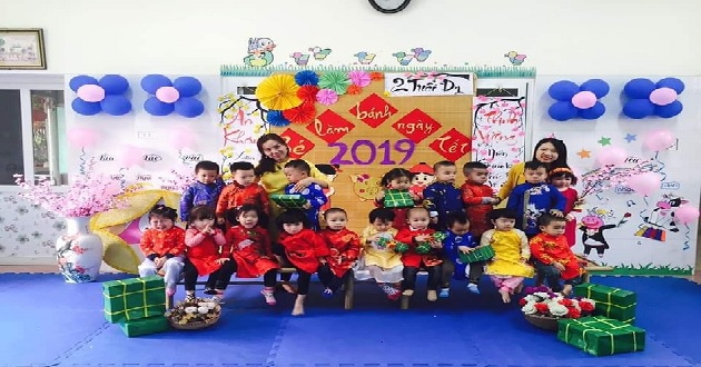 Cách trang trí góc Tết trường mầm non Cách trang trí góc Tết trường mầm non