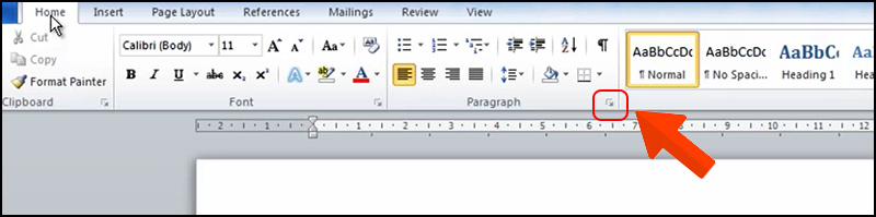 Mở ứng dụng Microsoft Office Word