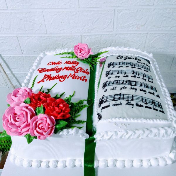 Bánh kem mừng ngày Nhà giáo Việt Nam