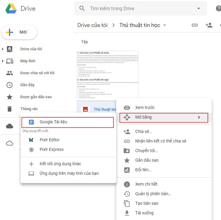 Cách chuyển từ file ảnh sang Word Cách chuyển từ file ảnh sang Word
