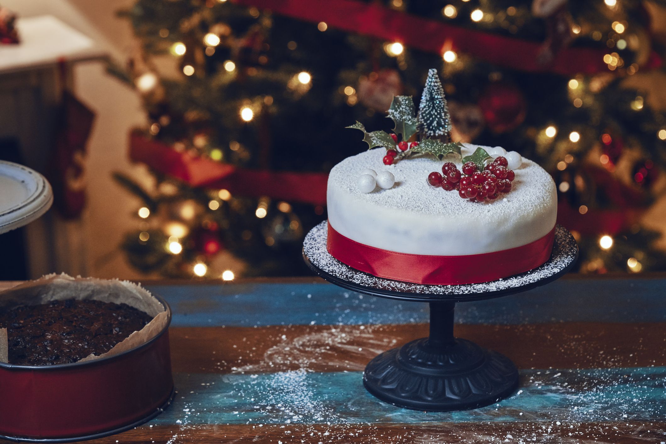 Mẫu bánh kem Noel đơn giản Mẫu bánh kem Noel đơn giản
