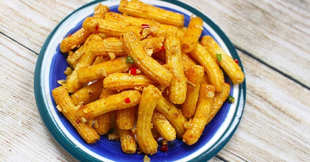 Nui chiên nước mắm Nui chiên nước mắm