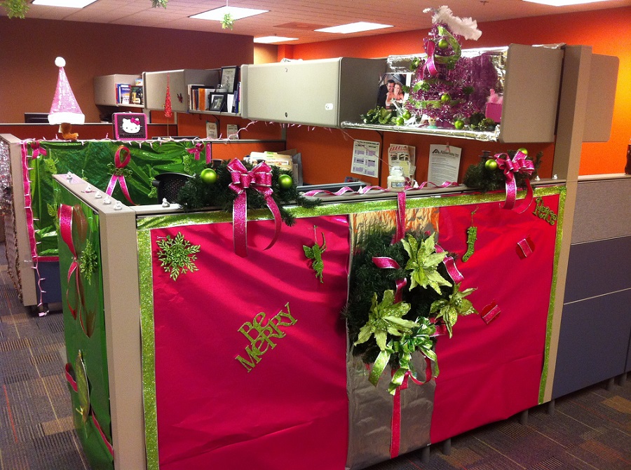 Mẫu trang trí Noel văn phòng làm việc công ty đẹp nhất