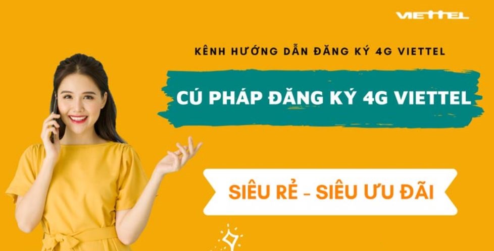Cú pháp đăng ký 4G Viettel MIMAX theo tháng