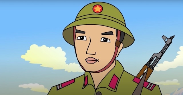 Cách vẽ chân dung chú bộ đội Cách vẽ chân dung chú bộ đội