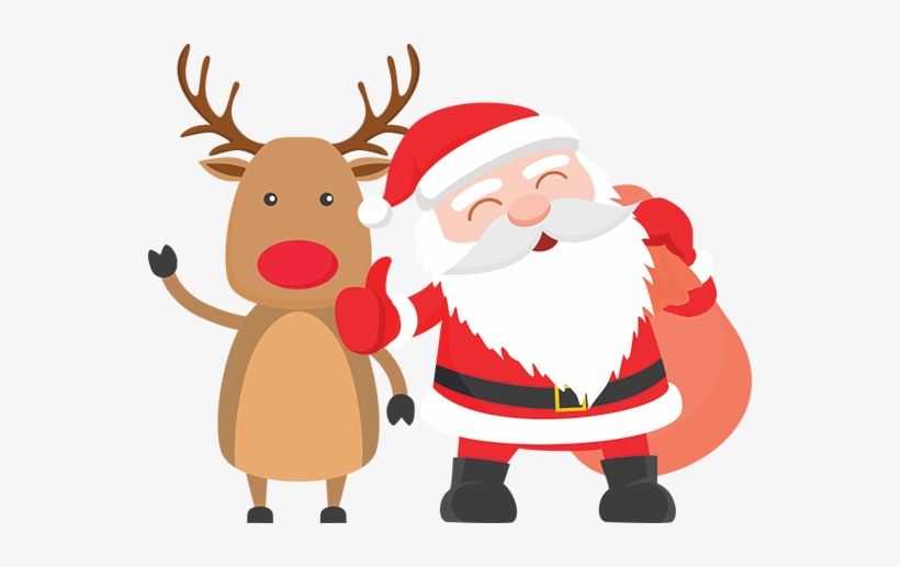 Hình ảnh ông già Noel và tuần lộc Hình ảnh ông già Noel và tuần lộc