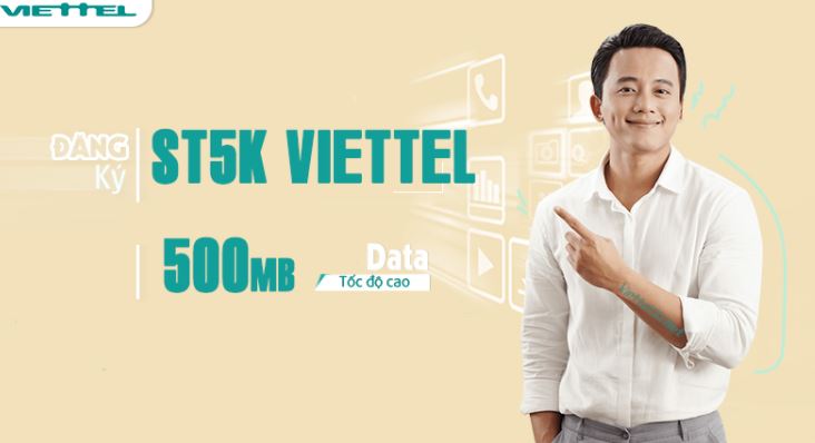 Cách đăng ký và cách hủy gói ST5K Viettel đúng cú pháp