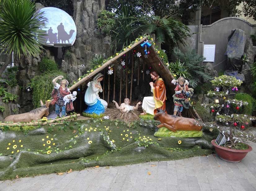 Mẫu hang đá Noel Mẫu hang đá Noel