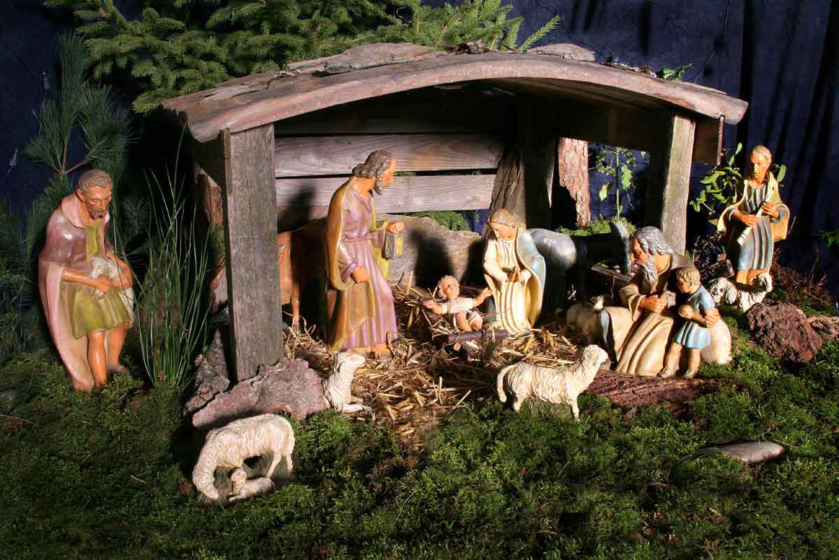 Mẫu hang đá Giáng Sinh Mẫu hang đá Giáng Sinh